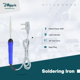 hillgrove HGCM276M1 16in1 Soldering Machine Glue Gun Combo Kit Set with Digital Multimeter 25 W Simple image 3