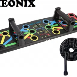 Gym Combo Of Push Up Board With Pencil Rope Fitness Accessory Kit Kit-19