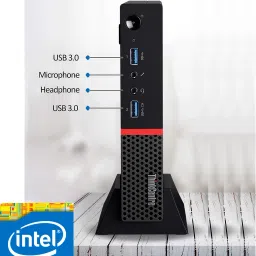 BESTYLISH ThinkCentre Tiny PC | i5-6500 Processor [6MB Smart Cache, 3.20 GHz] | S/N: BHJFK ThinkCentre Tiny PC - Intel® Core™ i5-6500 Processor (16 GB RAM/Intel® HD 530 Graphics/1 TB SSD Capacity/Windows 11 Pro) Mini Tower with MS Office-32