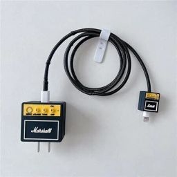 BeeNex er for i-Phone 20W,3D Cute Marshall Design for i-Phone 11 12 13 14 15 Cable Protector-image-73