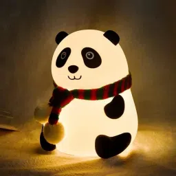 Cute Panda Night Light for Kids,Nursery 7-Color Changing Lamp_s184 Night Lamp-image-7