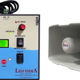 Automatic School Voice Bell Timer With 15watt speaker combo Indoor PA System-2