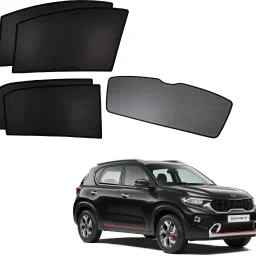 Side Window, Rear Window Sun Shade For Kia Sonet-image-74
