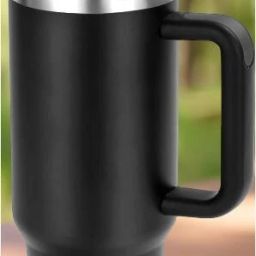 Reusable Travel Cup –Mug with Handle, Straw & Leak-Proof Lid – Ideal for Coffee Stainless Steel Tumbler-image-36