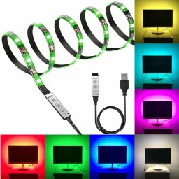 xergy 20 LEDs 1 m Multicolor Color Changing, Flickering Strip Rice Lights image 2