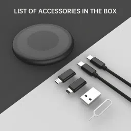unv Cable Accessory Combo for Multipurpose Data Cable, Set 60W Fast Charging Type C Cable 0.2m, Type C, Lightening image 3