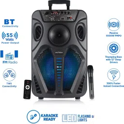 Intex Multimedia Speaker T-311 TUFB 42 W Bluetooth Party Speaker image 2