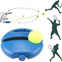 Self Tennis Practice Ball with String Cricket Rebounce with Sand or Water Table Tennis Kit-image-69