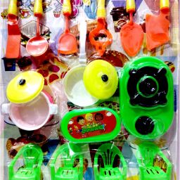 Kitchen Set Roll Play Toys For Girls Premium Quality Toys For Girl's 4 Chairs 6 Home Kitchen Tools 1 Table Non Toxic BPA Free Material play set with spoon mixture bowl spoon Toys For Girl's-image-15