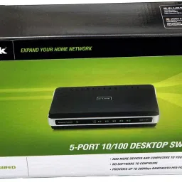 FIRSTPOINTSHOP DES-1105 Unmanaged Desktop Switch(wall mountable) 5 Ports 100 Mbps Network Switch-image-58