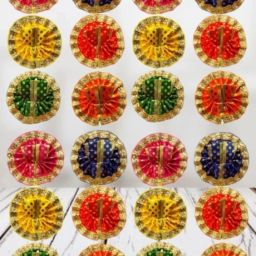 0 to 1 no. small size Laddu Gopal ji dresses pack of 24pc Dress-10