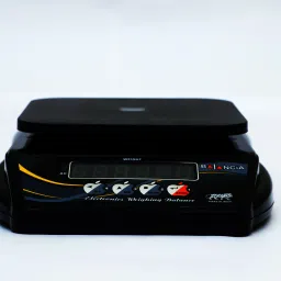 Skeisy SK 10KG X 1GM MINI BAL & RED DIGIT DISPLAY Weighing Scale (Black) Weighing Scale image 2