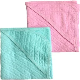 Solid Single Hooded Baby Blanket for Heavy Winter-picture-10