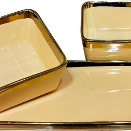 Ceramic Nuts, Snacks Serveware Set, Snacks Serving Bowl & Platter Set for Guests Bowl, Tray Serving Set-27