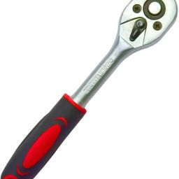 1/4 Inch Socket Ratchet Wrench with Comfortable Grip for Car & Bike Use 1/4 Inch Socket Ratchet Wrench with Comfortable Grip for Car & Bike Use Double Sided Rachet Wrench-image-27