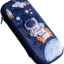 Astronaut Pencil Case Pencil Pouch R087 Geometry Box-33