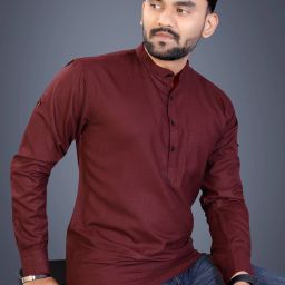 Men Solid Pure Cotton Straight Kurta-image-33
