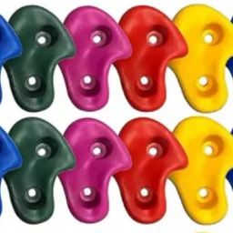 Rock Climbing Holds Play Set for Kids and Adults- Mounting Hardware Included Climbing Hold-image-12