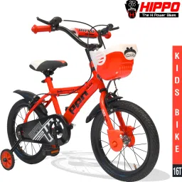 Click Kids Cycle Removable Training Wheels and PVC Basket Ideal for Young Riders 16 T (inch) Road Cycle-image-14