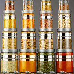 Plastic Grocery Container- 2000 ml, 1200 ml, 650 ml, 350 ml-15