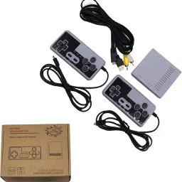 Inquisitive ENTERTAINMENT 8 BIT MINI GAME BOX, FAMILY GAME PLUG-&-PLAY BUIT-IN- 342 GAMES 1 GB with , Super Mario, Crash, , Zelda, Sonic, Donkey Kong, Street Fighter-22