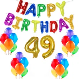 Combo for 49th Birthday Party Decoration items-image-92