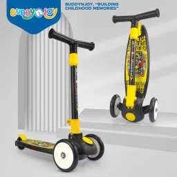 Smart Kick Scooter, 4 Adjustable Height, Foldable & PVC Wheels,Cap-75 Kg-picture-17
