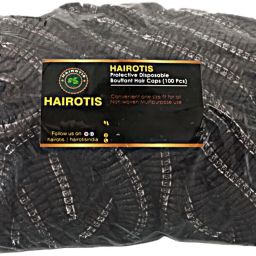 Disposable Hair Cap Black 18 Inch Food Kitchen Surgical Multipurpose Head Cover-image-78