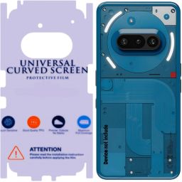 Shreejee Back Screen Guard for Nothing Phone 3a back membrene (glossy) with 360 covrege back and side full back screen protector-image-31