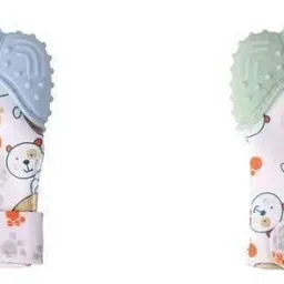Hand Gloves Teether for Baby Safe Silicone Soft Chew Teething Toys Biting Skills Teether-10