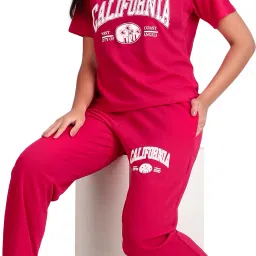 Tshirt Hot Pants Western Set-image-40