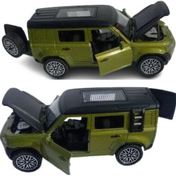 1:36 Scale Diecast Toy Car – Pull Back Action & Openable Doors-14