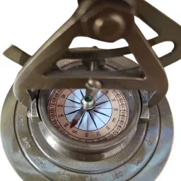 neo classic Theodolite Alidade Telescope Compass Navigation Surface Level Compass Compass image 4