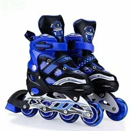 in line skates blue In-line Skates - Size adjustable UK-image-14