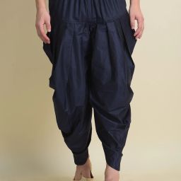 Silk Blend Solid Patiala-image-26