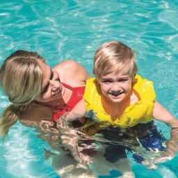 Inflatable Life Jacket 41x30 cm Children Swim Floatation Belt-image-64