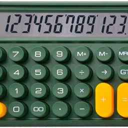 Mechanical Switch Calculator Aesthetic 12 Digit Large LCD Display Big Button BasicCalculator-image-4
