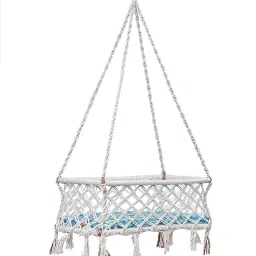 New Born Baby Cotton Cradle, Baby Swing, Baby Jhula, Baby Palna, Baby Bedding, Baby Bed, Crib, Bassinet with Mattress for 0-12 Months-18