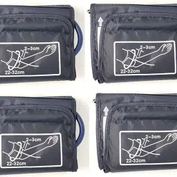 NSC Single tube digital bp cuff Compatible Arm Size 22-32 cm (Pack of 4 ) Bp Monitor Cuff-10