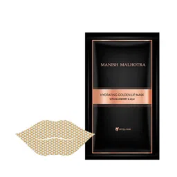 MyGlamm Manish Malhotra Hydrating Golden Lip Mask With Blueberry & Acai - 5g-8