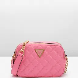 GUESS Structured Sling Bag with Quilted Detail-58