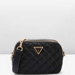 GUESS Structured Sling Bag with Quilted Detail-19
