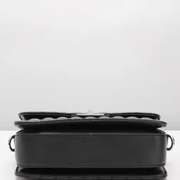 Lino Perros Structured Satchel with Quilted Detail image 4