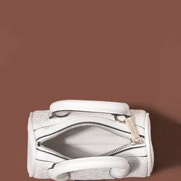 Accessorize Textured Structured Synthetic Leather Handheld Bag image 5
