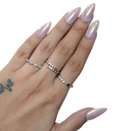 SOEZI Set Of 24 Artificial Press On Nails Kit - Pop Of Pink image 2