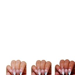 SOEZI Set Of 24 Artificial Press On Nails Kit - Hello Princess image 4