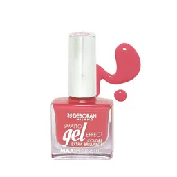 Deborah Milano Smalto Gel Effect Dancing Coral Maxipennello Nail Polish 66-26