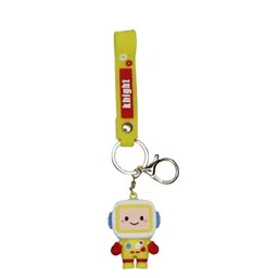 Wonderland Kids Small Robot Rubber Key Chain-4