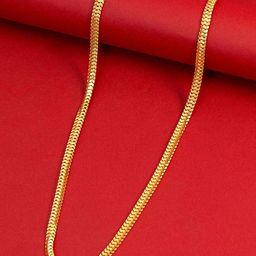 Ramdev Art Fashion Jwellery Gold-Plated Minimal Brass Chain-36