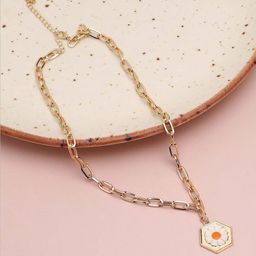 SOHI Gold-Toned Gold-Plated Chain-image-79